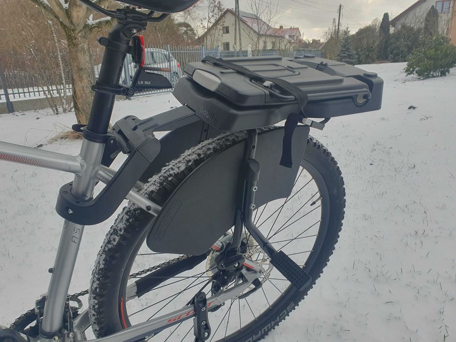 Fotelik rowerowy Bobike Classic Junior Plus