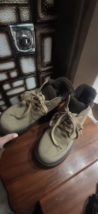 Черевички натуральний замш