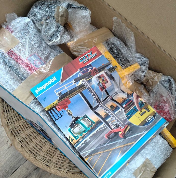 playmobil nr 70770 suwnica z kontenerami