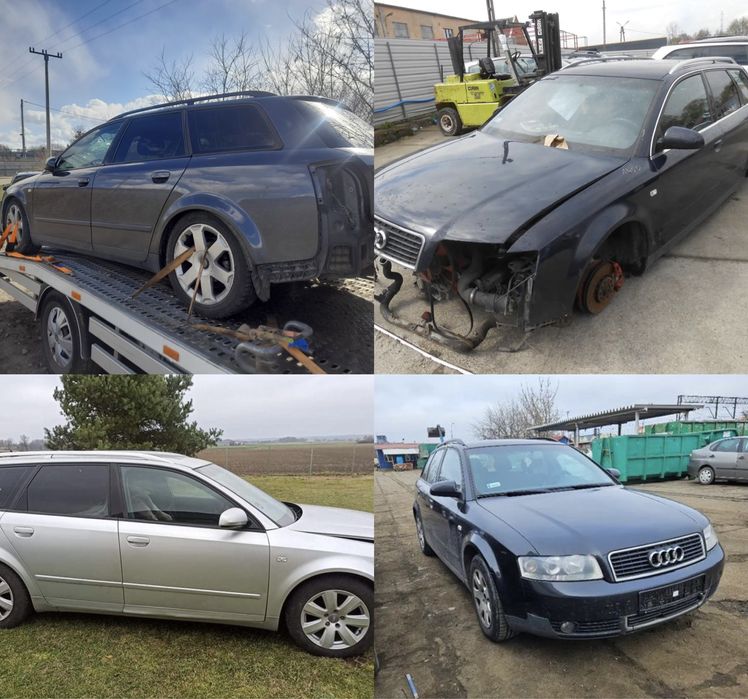 Запчастини/Розборка Audi a4 b6  Седан/Універсал кузов,мотор