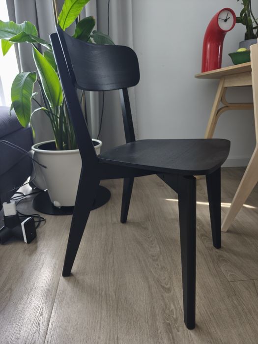 Krzesło IKEA LISABO czarne