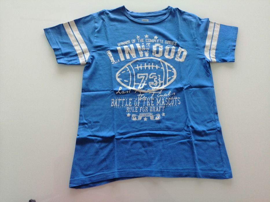 T-shirt azul rapaz 11/12 anos Zippy