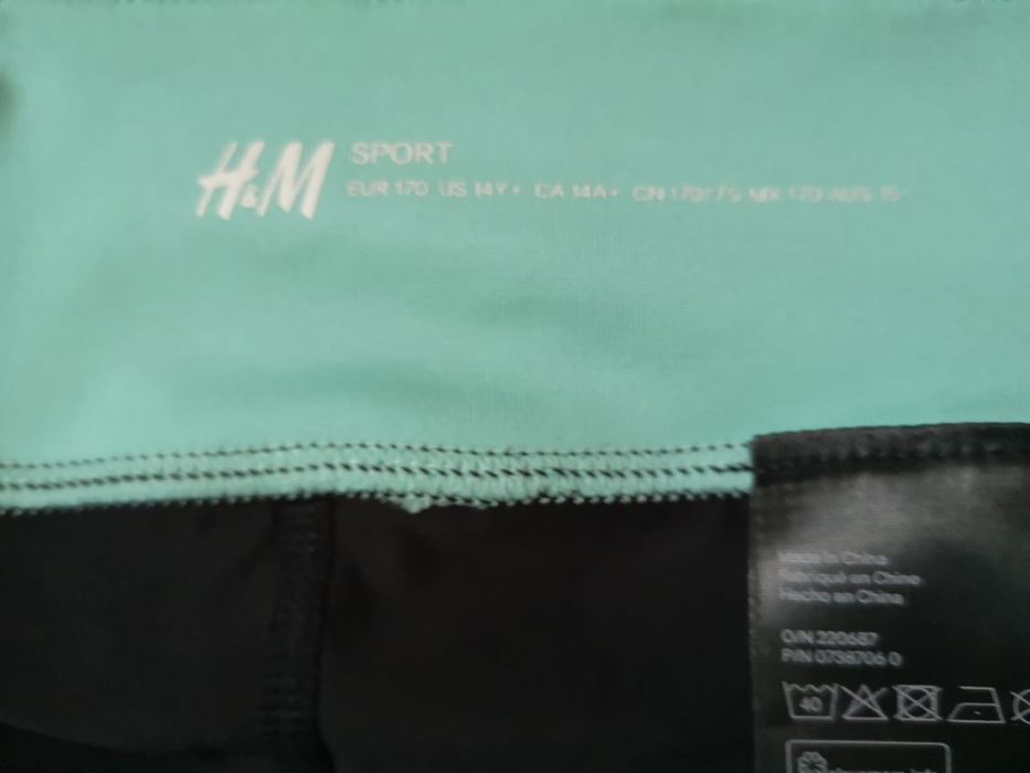Legginsy sportowe dziewczęce H&M
