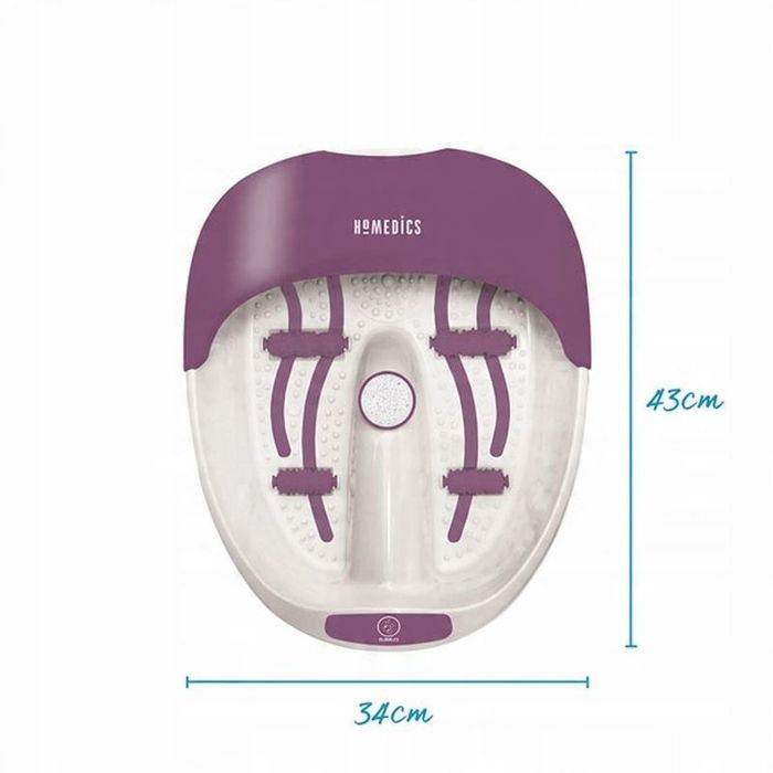 HoMedics Fs-100db-eu pielęgnacja stóp Fioletowy, Biały