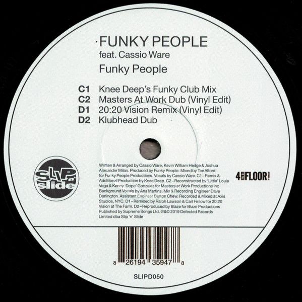 Funky People Featuring Cassio Ware - Funky People