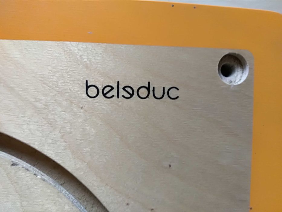 Tablica do rehabilitacji,edukacyjna,sensoryczna,panel ścienny z drewna stan bdb
