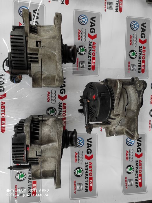 Генератор Bosch,Valeo б/в оригінал VAG VW Т-4, Пассат Б3-Б4,Гольф,Поло