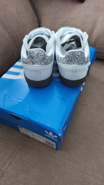 Adidas samba prateado