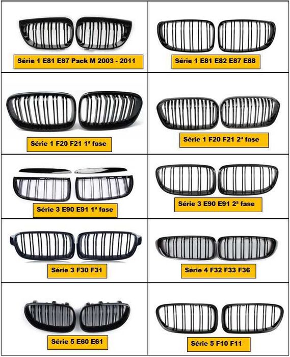 Piscas laterais pretos ou cristal led dinâmicos BMW série 1 série 2 série 3 série 4 série 5 X1 E84 X3 E83 a partir de €15,00