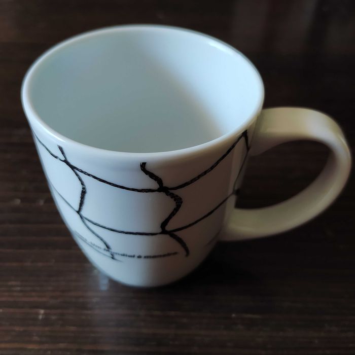 Canecas Delta Mundial 2002 autógrafo Luís Figo