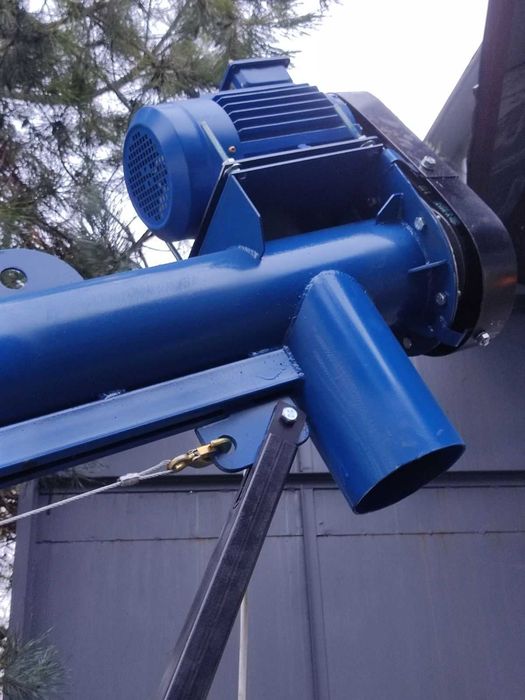 Шнек Ф133*8м з підбирачем, шнековий навантажувач, погрузчик шнековый