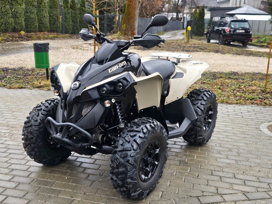 Can am Renegade 650 Wspomaganie 3 tryby jazdy T3B zadbany quad 4x4