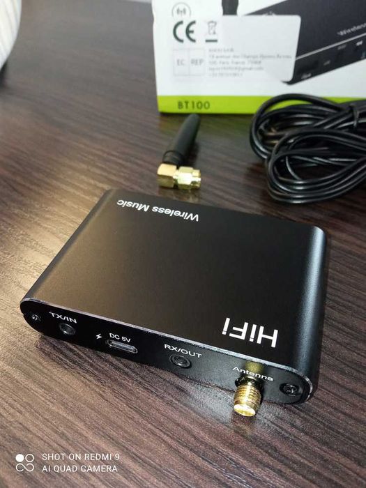 Аудіо Приймач-Передавач BT-RX-TX-USB-1000мАг