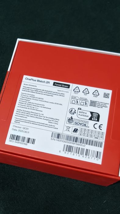 OnePlus watch 2R NOVO