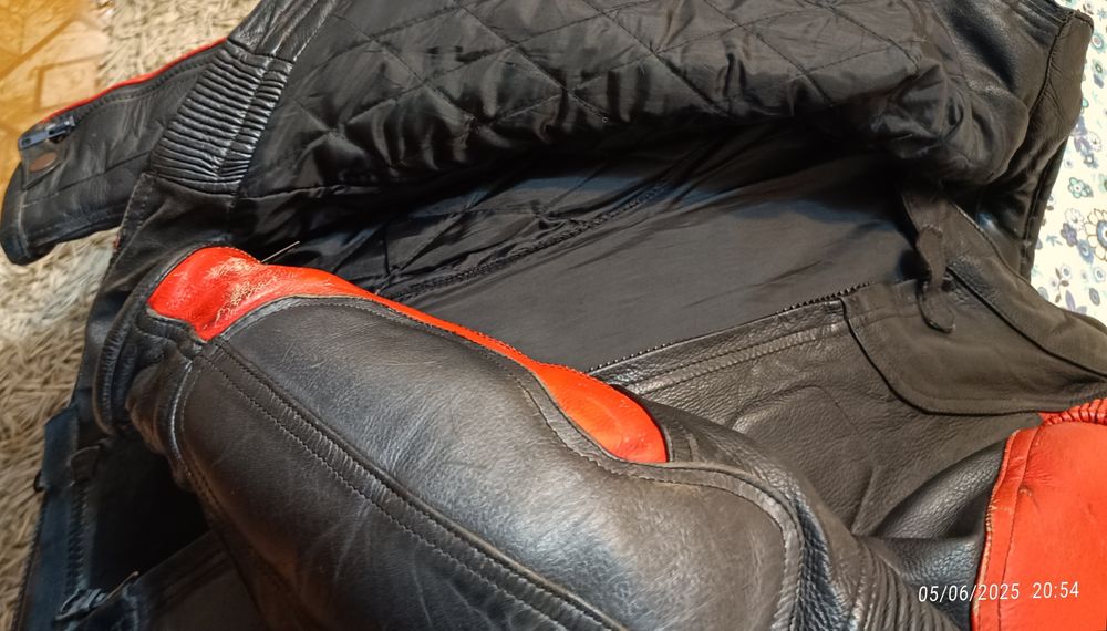 BLUSÃO Motard marca LINO couro