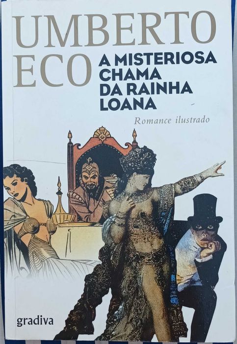 LIVRO "A Misteriosa Chama da Rainha Liana"