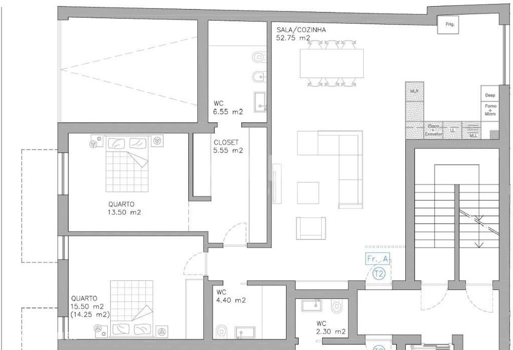 Apartamento T2 Novo no R/Chão - Esgueira – Aveiro — Esgueira, Aveiro