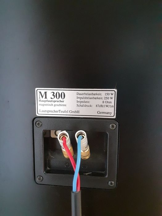 TEUFEL M300 kultowy zestaw kolumn do kina domowego Made in Germany