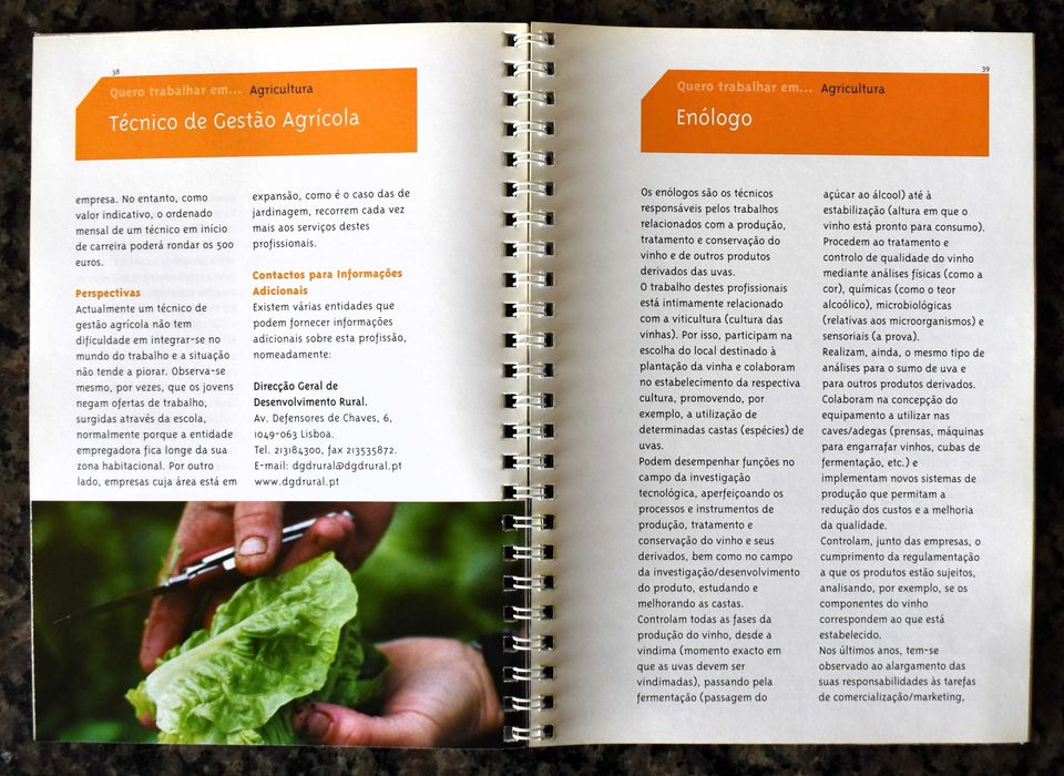 Guia de Profissões e Carreiras - Quero trabalhar em Agricultura