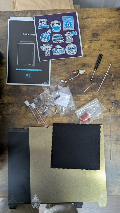 3Д Принтер Creality K1 + додаткові плитки, сопла