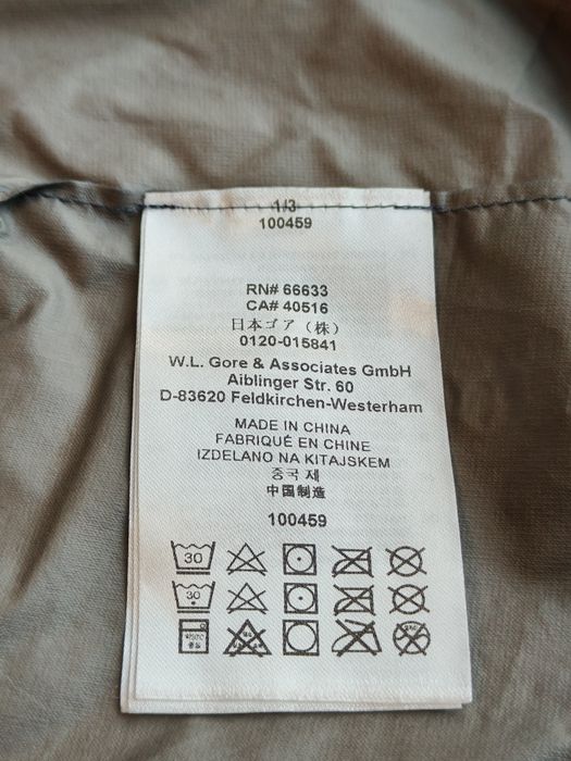 Gore Wear kurtka sportowa Gore-Tex Infinium rozmiar męskie S