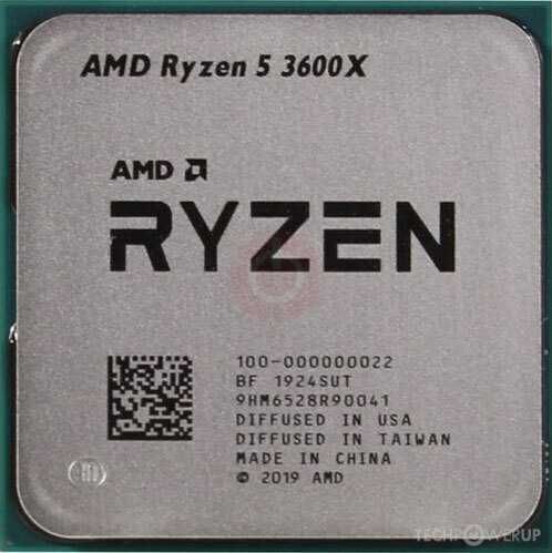 processador ryzen 5 3600x