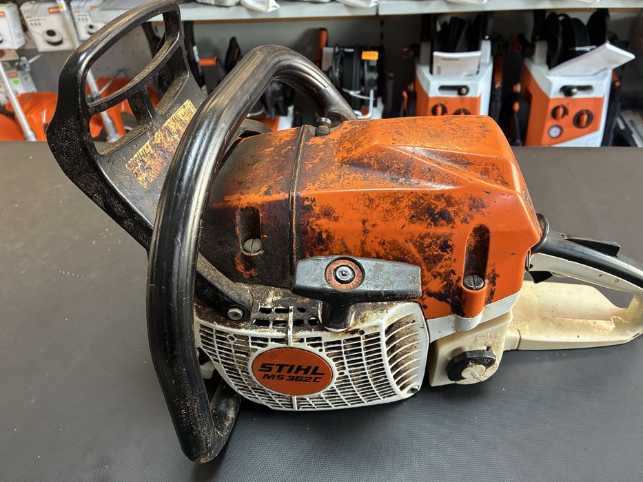 Pilarka spalinowa Stihl MS362 M-Tronic po serwisie. Z prowadnicą i łańcuchem.
