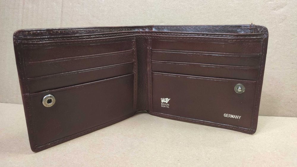 Портмоне, кошелек Braun Buffel 13004 Brown, кожа, Германия