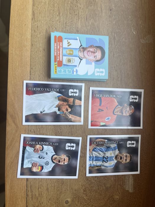 Cromos mundial normais de da coca cola