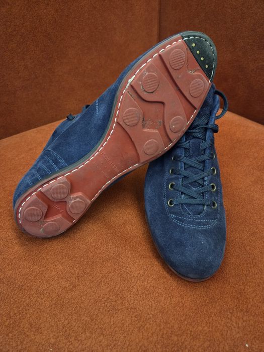 Pantofola d'Oro – Botins em Camurça Azul