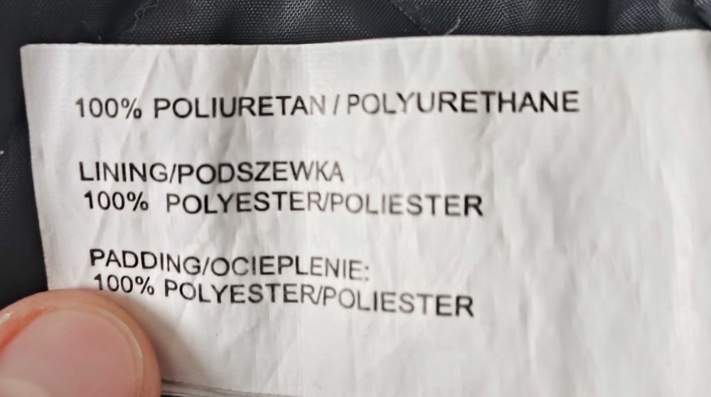 Skóra męska XXL w kolorze czarnym CARRY