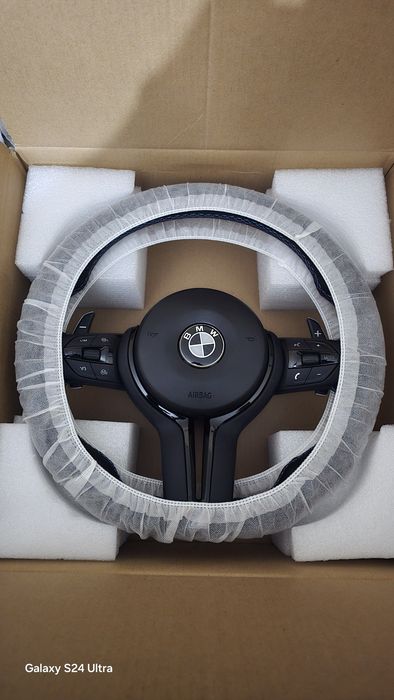 Volante + Airbag + Patilhas BMW Série 1/2/3/4 (Novo)
