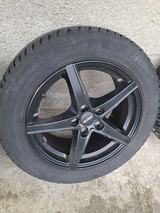 Koła zimowe Alufelgi ALUTEC 17" 225/55 R17 KBA 50069 Czarny Połysk