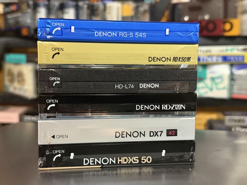 Продам аудио кассеты Denon