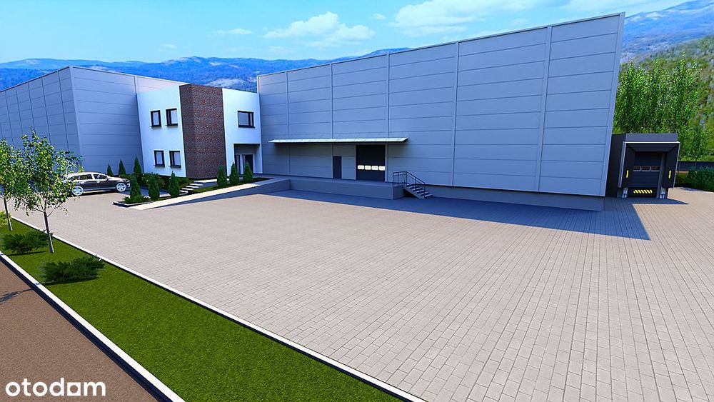 Hala/magazyn 1000 m² na wynajem w tym 100 m² biura.