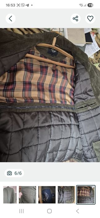 Куртка чоловіча колір хаки