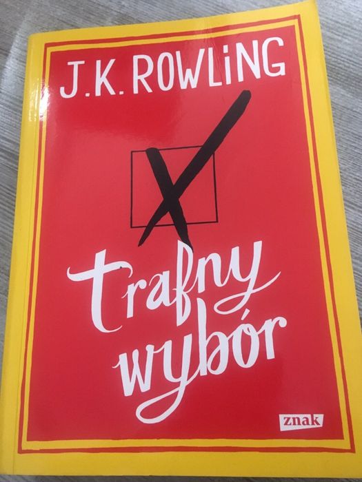 Książka Trafny wybór J.K.Rowling