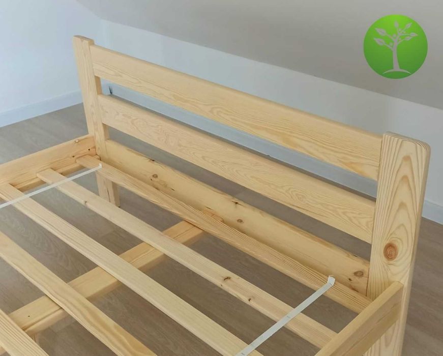 NOWE Łóżko sosnowe 160x200 + Stelaż INNE WYMIARY Gwarancja! DPD 0zł