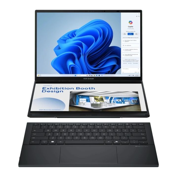 Laptop ASUS Zenbook DUO UX8406CA-QL121W (Intel Core U7 255H, 32 GB RAM, 1TB, OLED, Windows 11)