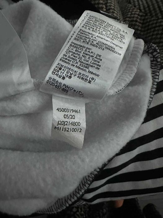 Bluza golf w paski Calvin Klein