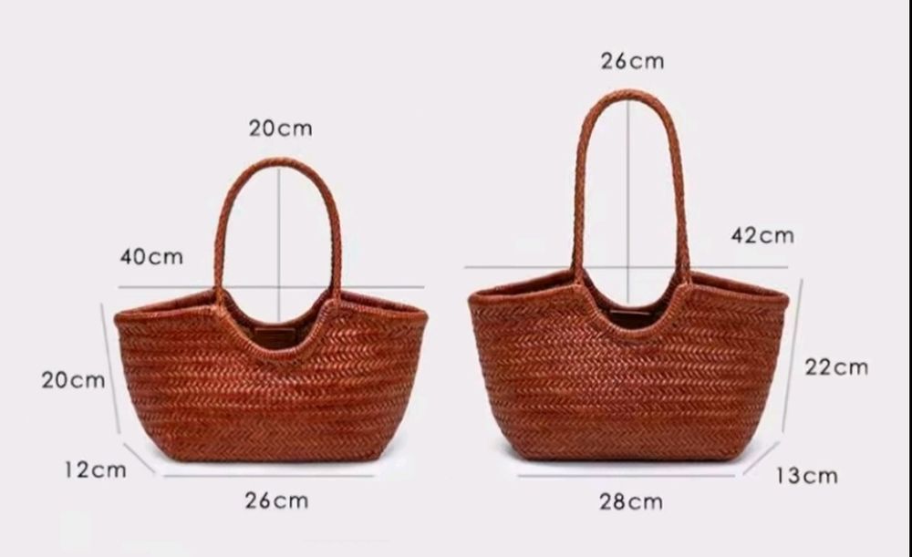 Шкіряна сумка в стилі Dragon diffusion