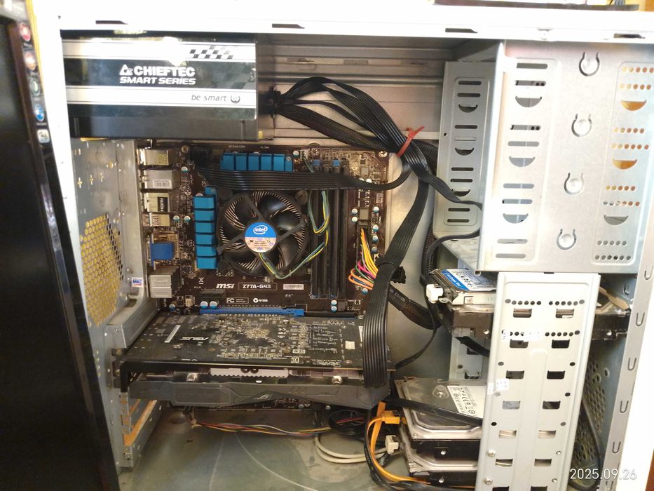 Комп'ютер/core i5/16GB/RX 570 4GB/msi Z77A-G43