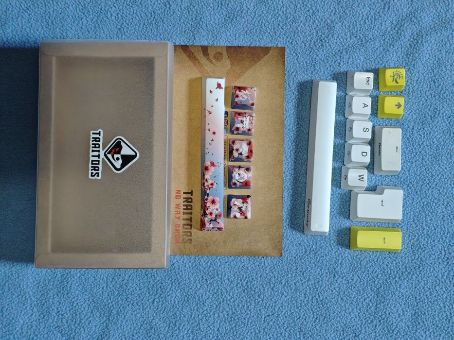 Conjunto teclas Traitors Sakura e Ducky
