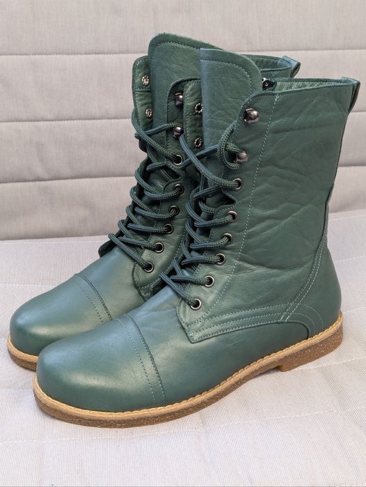 черевики Andrea Conti 40 р.(Італія )Жіночі зимові шкіряні утеплені ecc