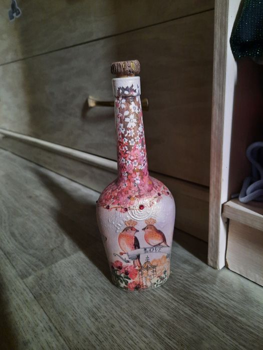 Декоративная бутылка 24 см.