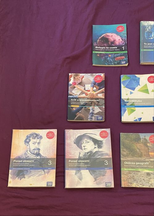 Ksiazki nowa era liceum klasa 1, 2, 3