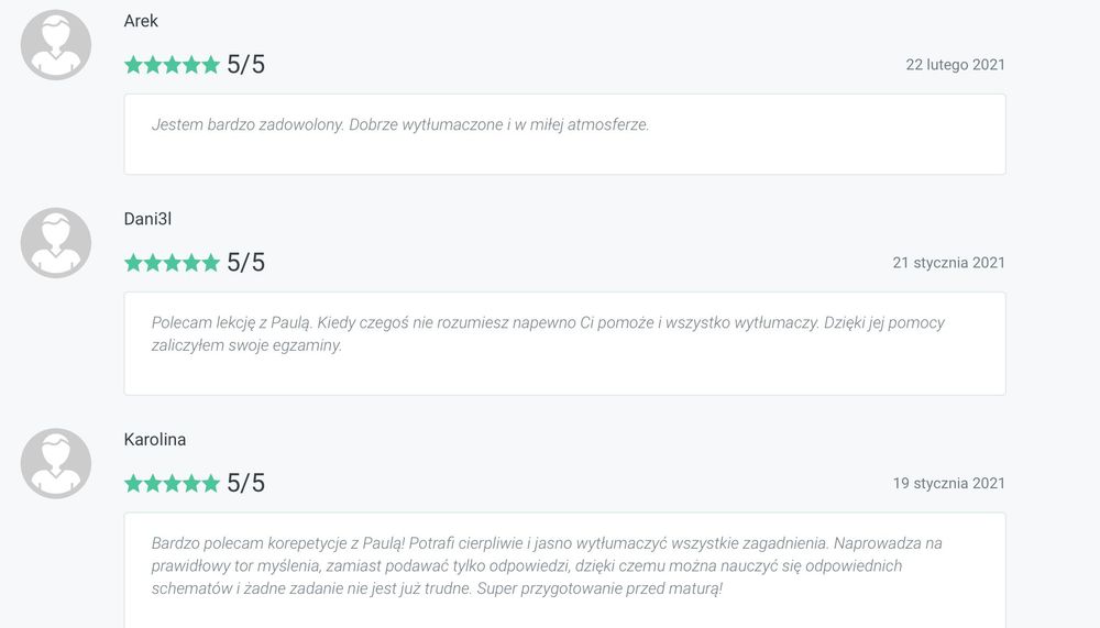 Korepetycje z matematyki, Mgr UJ