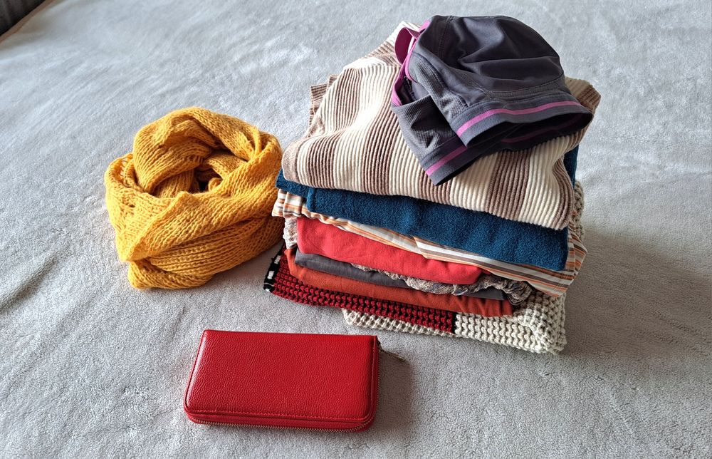 Paka zestaw ubrań damskich r.M