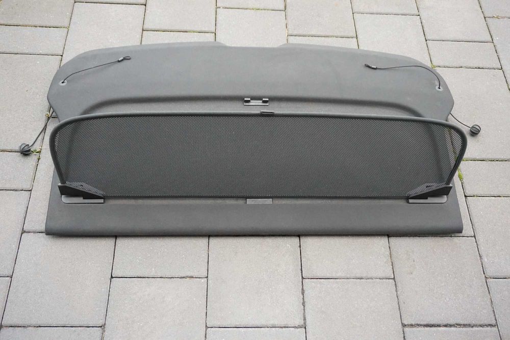 Półka bagażnika tył tylna siatka Audi A3 8P Lift 5 drzwi czarna siatka