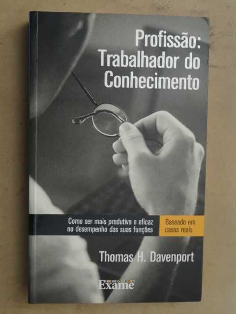 Profissão - Trabalhador do Conhecimento de Thomas H. Davenport - 1ª Ed